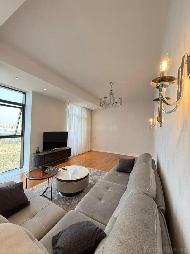 Kirayə verilir 2 otaqlı Mənzil Yeni tikili 77 m² Nərimanov r. - şəkil 4