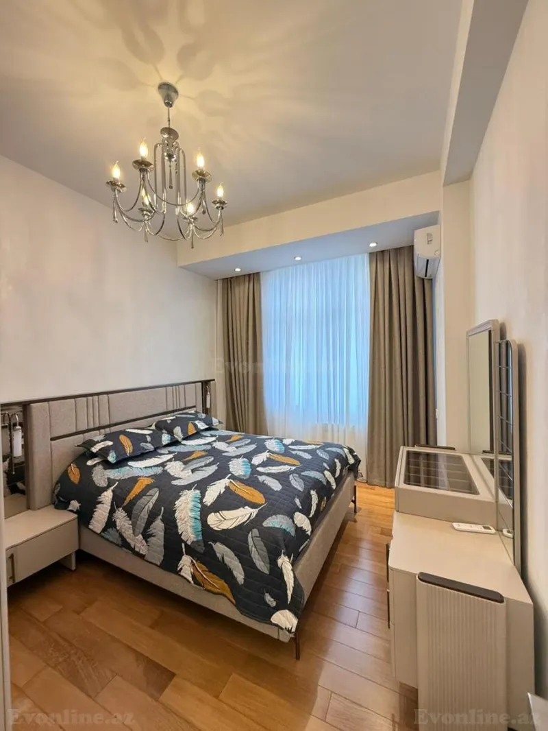 Kirayə verilir 2 otaqlı Mənzil Yeni tikili 77 m² Nərimanov r. - şəkil 6