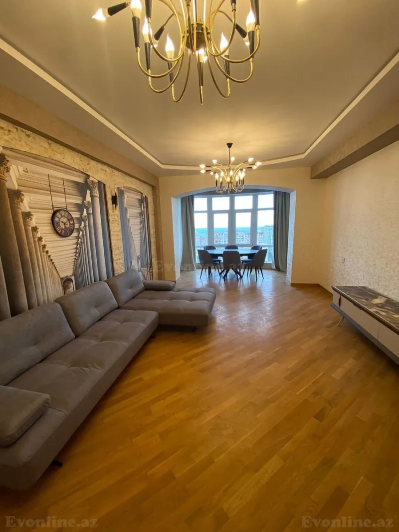 Kirayə verilir 3 otaqlı Mənzil Yeni tikili 160 m² Xətai m.