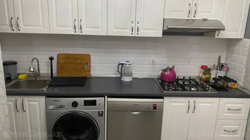 Kirayə verilir 2 otaqlı Mənzil Yeni tikili 67 m² Sabunçu r. - şəkil 3