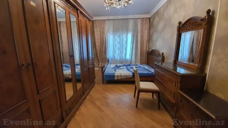 Kirayə verilir 4 otaqlı Mənzil Yeni tikili 200 m² Nərimanov r. - şəkil 7