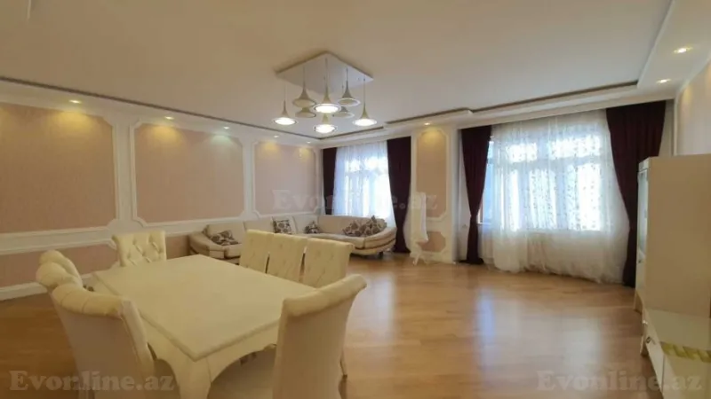 Kirayə verilir 4 otaqlı Mənzil Yeni tikili 200 m² Nərimanov r. - şəkil 14