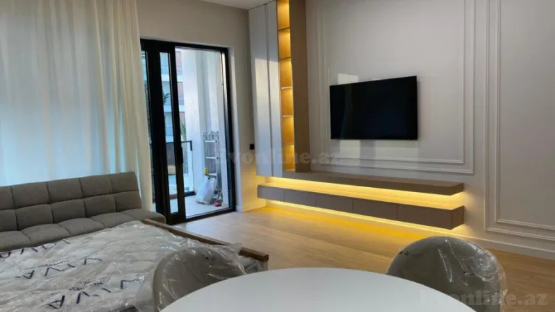 Kirayə verilir 1 otaqlı Mənzil Yeni tikili 65 m² Sabunçu r. - şəkil 2