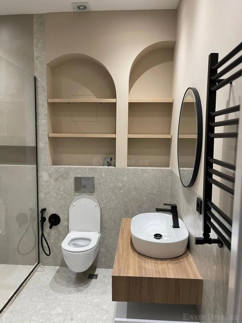 Kirayə verilir 1 otaqlı Mənzil Yeni tikili 65 m² Sabunçu r. - şəkil 9