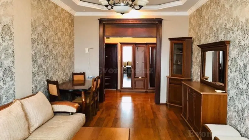 Kirayə verilir 3 otaqlı Mənzil Yeni tikili 100 m² Nəsimi r. - şəkil 4