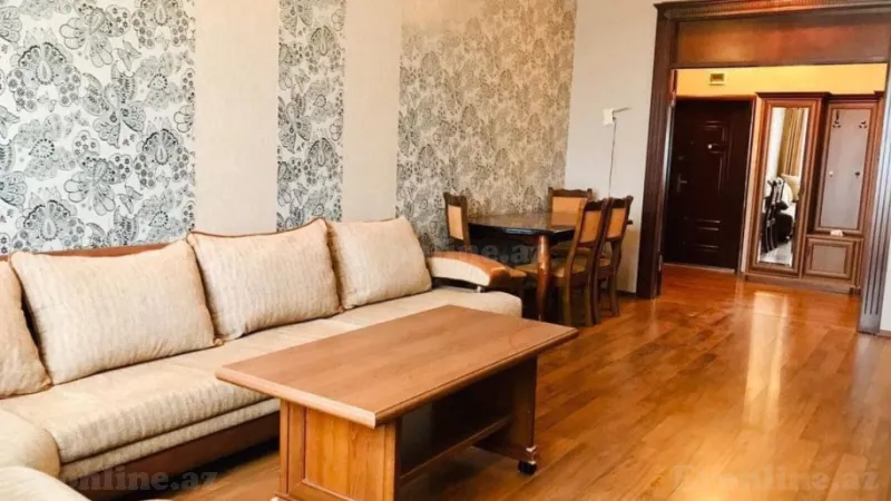 Kirayə verilir 3 otaqlı Mənzil Yeni tikili 100 m² Nəsimi r. - şəkil 10