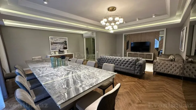 Satılır 4 otaqlı Mənzil Yeni tikili 224 m² Elmlər Akademiyası m. - şəkil 3