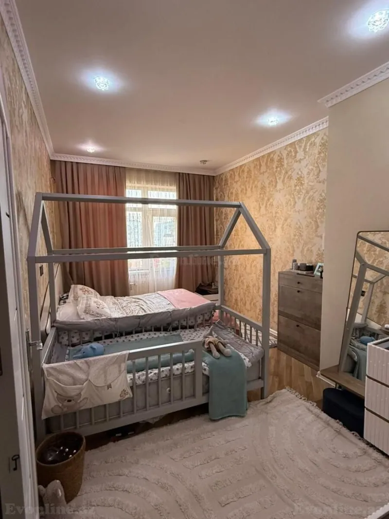 Satılır 3 otaqlı Mənzil Yeni tikili 75 m² Həzi Aslanov m. - şəkil 5