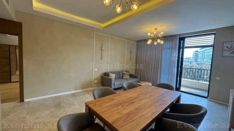 Kirayə verilir 3 otaqlı Mənzil Yeni tikili 90 m² Sabunçu r. - şəkil 3