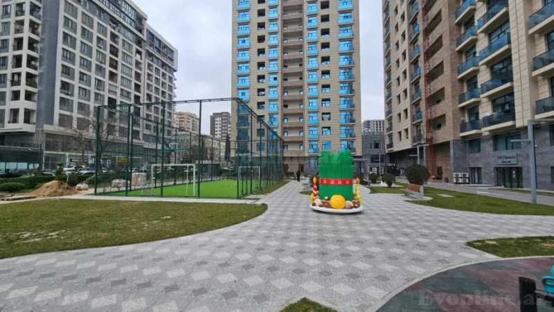 Kirayə verilir 2 otaqlı Mənzil Yeni tikili 55 m² 28 May m. - şəkil 2