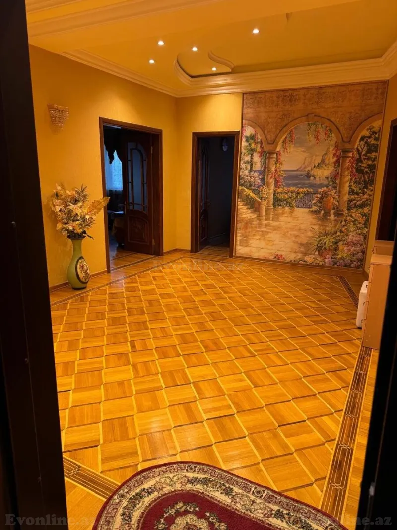 Kirayə verilir 3 otaqlı Mənzil Yeni tikili 140 m² Nərimanov r. - şəkil 12