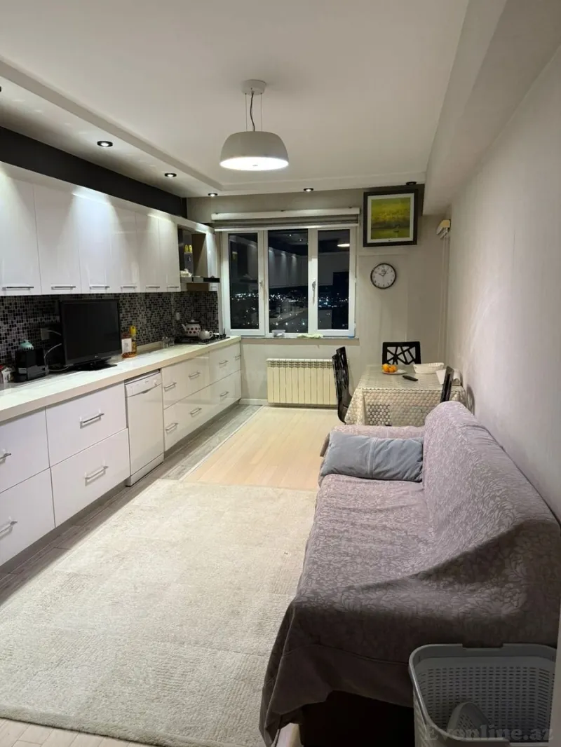 Kirayə verilir 3 otaqlı Mənzil Yeni tikili 130 m² Nəriman Nərimanov m. - şəkil 2