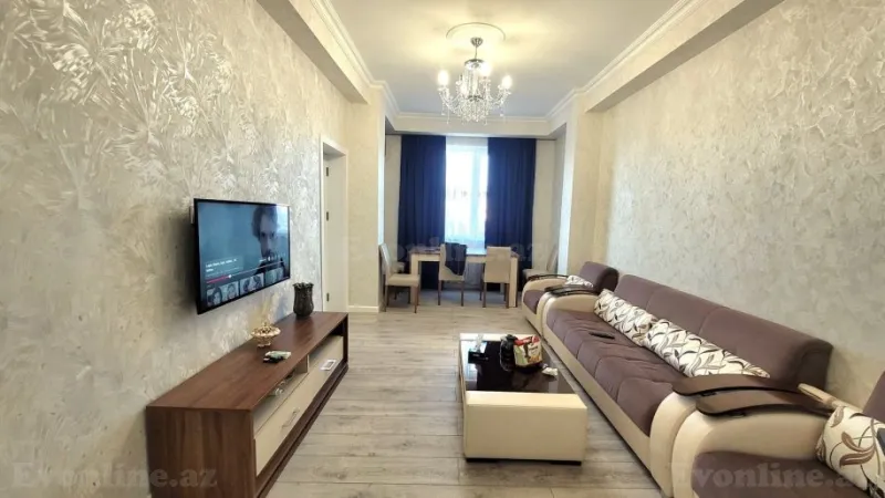 Kirayə verilir 2 otaqlı Mənzil Yeni tikili 60 m² 7-ci mikrorayon - şəkil 3