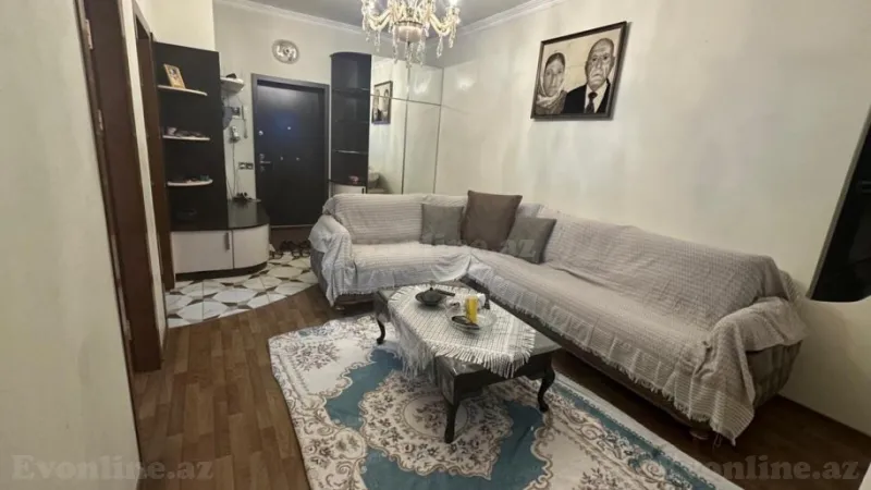Satılır 3 otaqlı Mənzil Yeni tikili 114 m² Qara Qarayev m. - şəkil 2