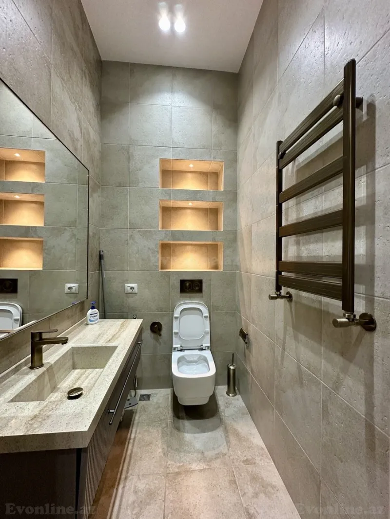 Kirayə verilir 2 otaqlı Mənzil Yeni tikili 70 m² Xətai r. - şəkil 18