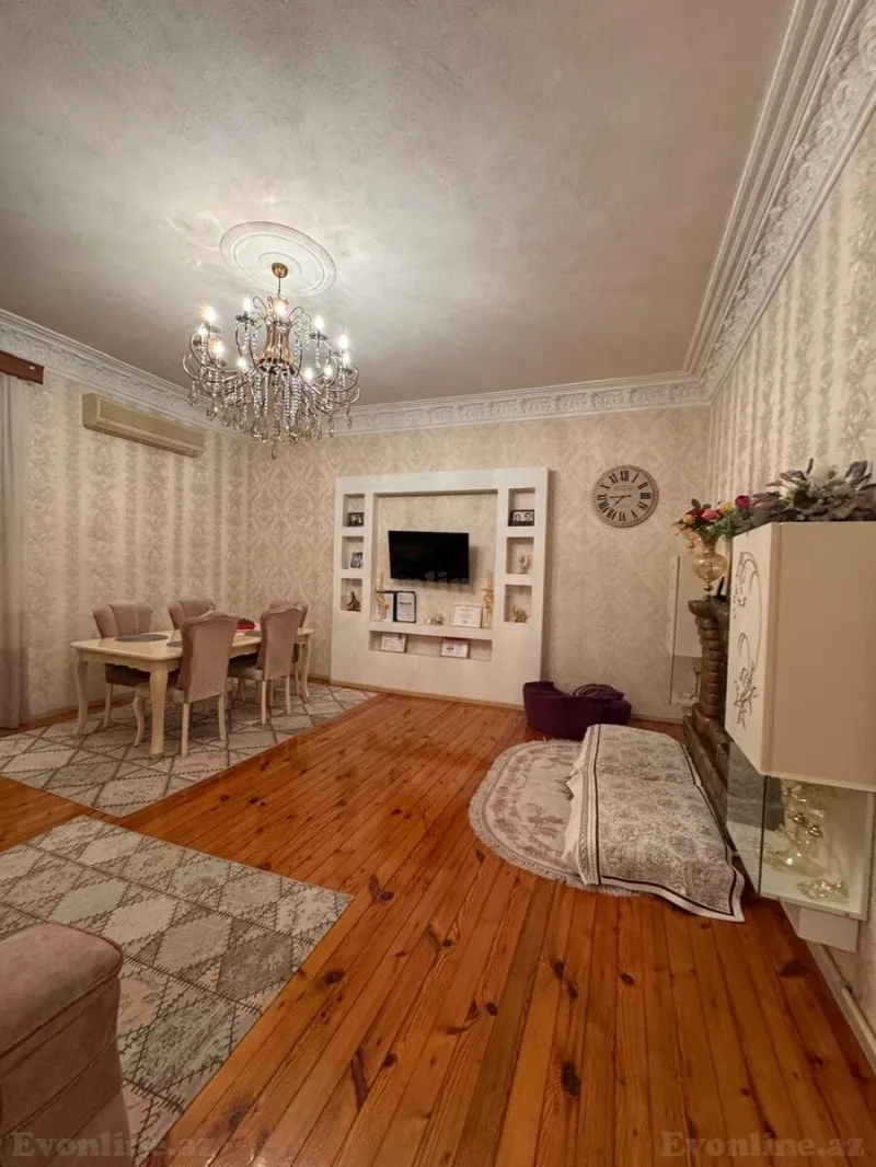 Satılır 3 otaqlı Mənzil Köhnə tikili 100 m² Nəriman Nərimanov m. - şəkil 2