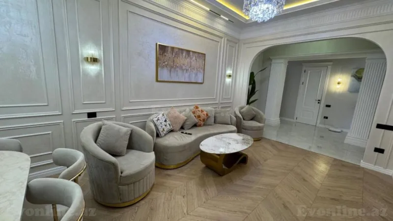 Satılır 4 otaqlı Mənzil Yeni tikili 125 m² Nəsimi r.