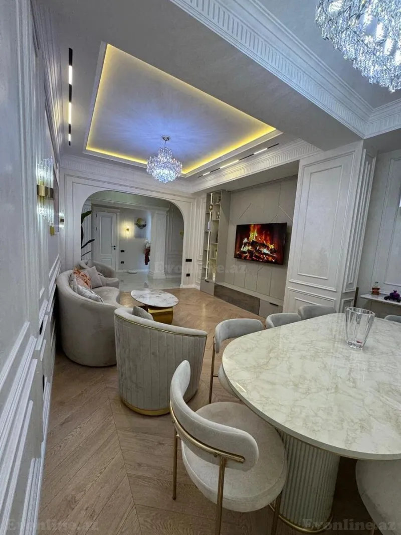 Satılır 4 otaqlı Mənzil Yeni tikili 125 m² Nəsimi r. - şəkil 10