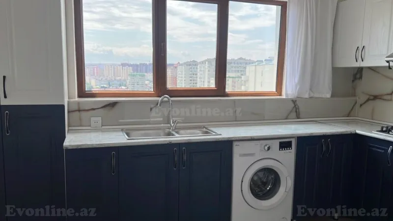 Kirayə verilir 3 otaqlı Mənzil Yeni tikili 110 m² İnşaatçılar m. - şəkil 13