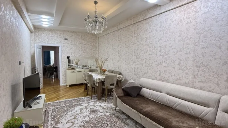 Satılır 3 otaqlı Mənzil Yeni tikili 100 m² Nizami r. - şəkil 2