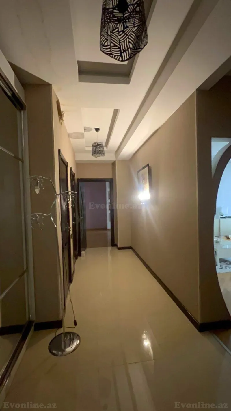 Satılır 3 otaqlı Mənzil Yeni tikili 105 m² Qara Qarayev m. - şəkil 3