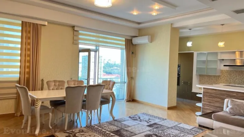 Kirayə verilir 3 otaqlı Mənzil Yeni tikili 140 m² İçərişəhər m. - şəkil 4