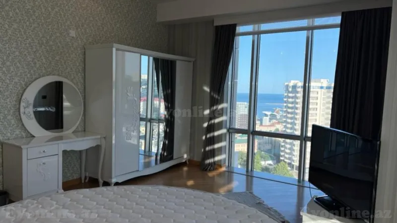 Kirayə verilir 3 otaqlı Mənzil Yeni tikili 140 m² İçərişəhər m. - şəkil 17