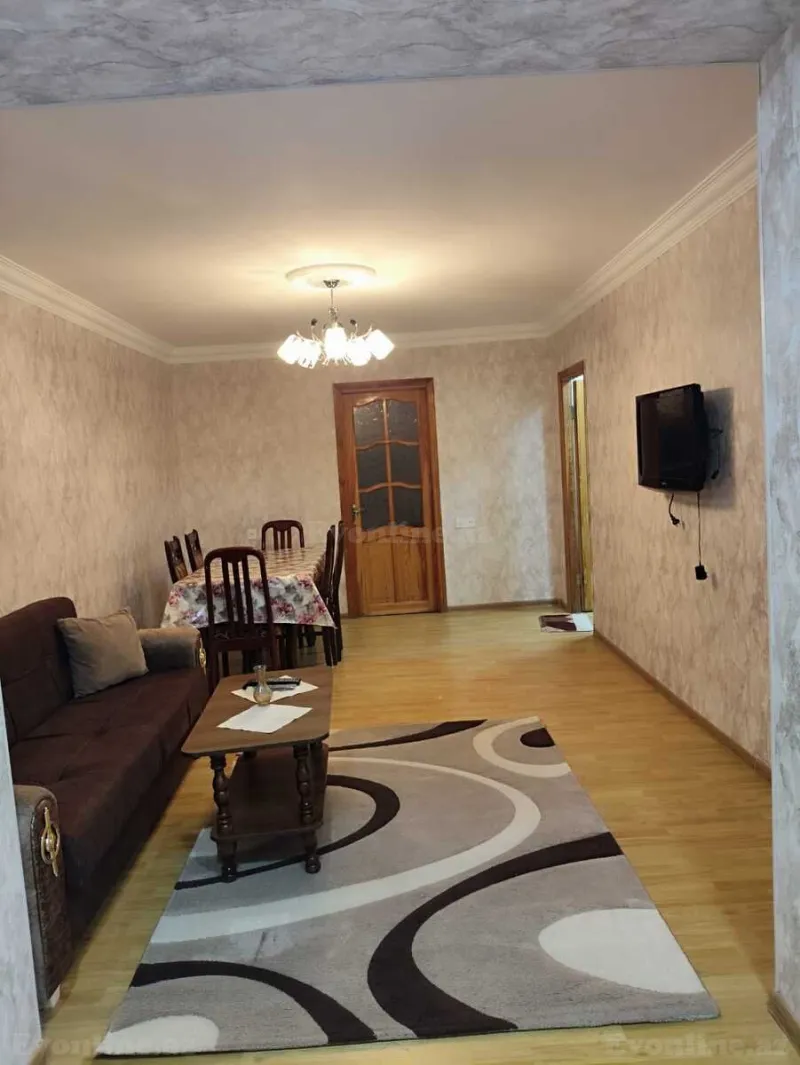 Kirayə verilir 2 otaqlı Mənzil Köhnə tikili 60 m² İnşaatçılar m. - şəkil 2