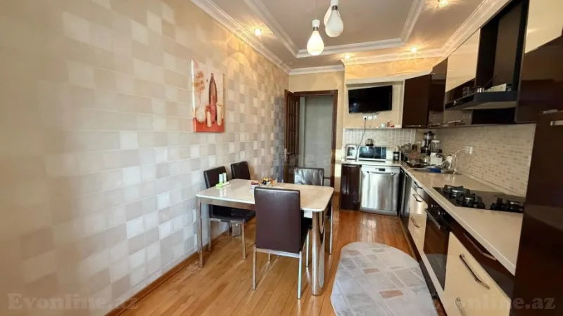 Satılır 3 otaqlı Mənzil Yeni tikili 120 m² İnşaatçılar m. - şəkil 7