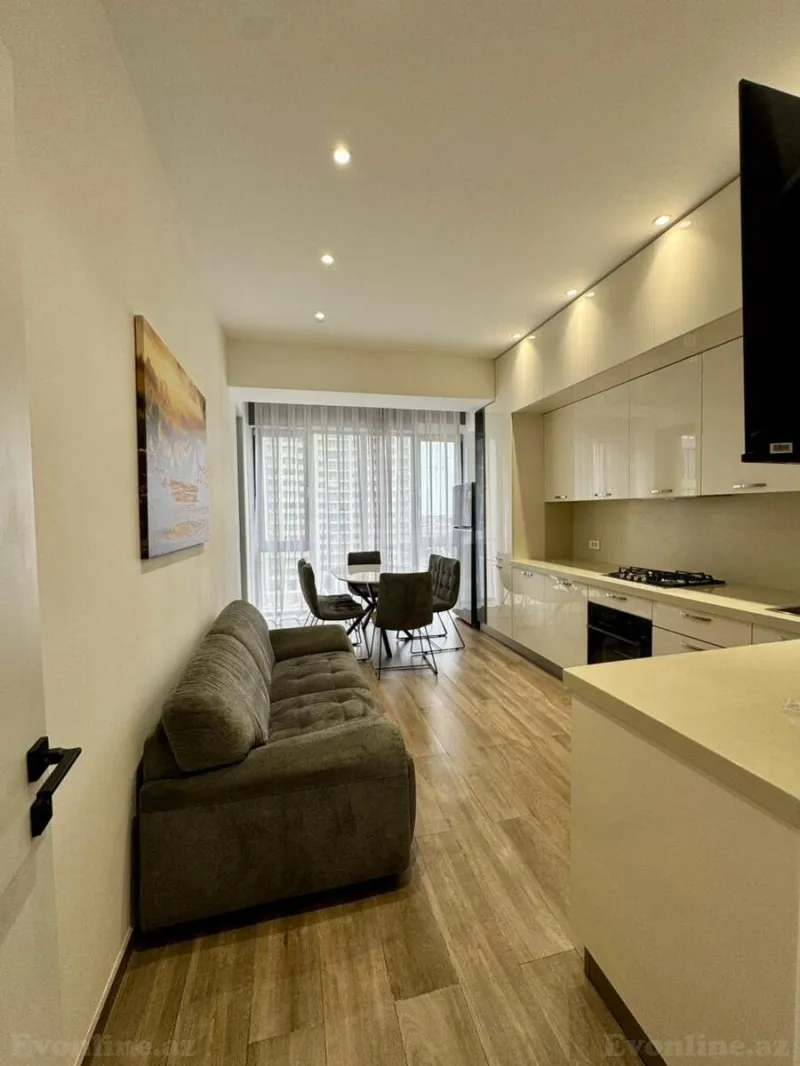 Kirayə verilir 2 otaqlı Mənzil Yeni tikili 110 m² Koroğlu m. - şəkil 11