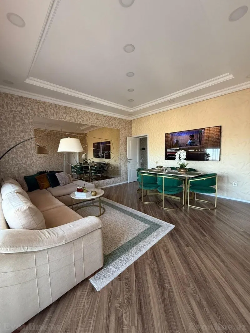 Satılır 3 otaqlı Mənzil Yeni tikili 100 m² Sabunçu r. - şəkil 3