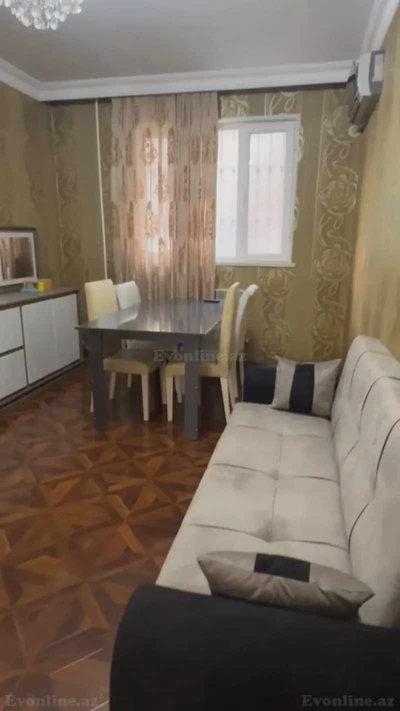 Bakı, Binəqədi r., Nəsimi m., 6-cı mikrorayonda 2 otaqlı mənzil kirayə verilir