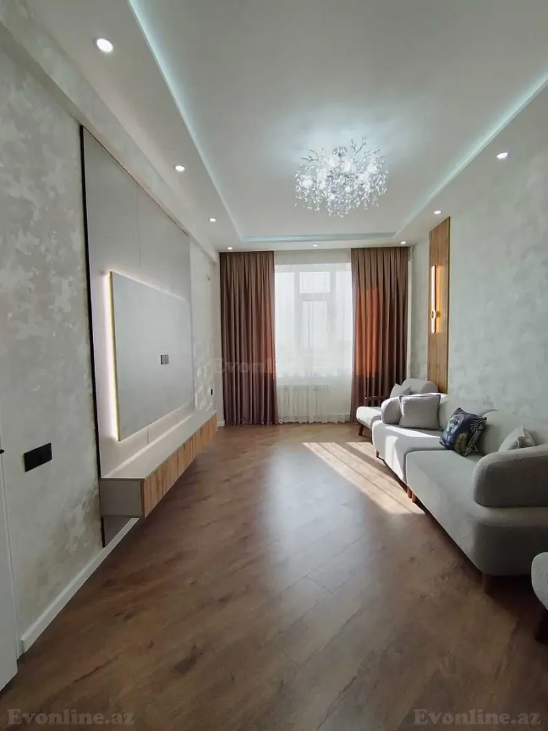 Satılır 3 otaqlı Mənzil Yeni tikili 80 m² Həzi Aslanov m. - şəkil 3