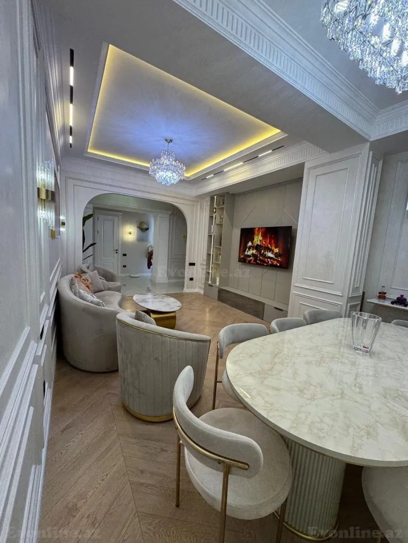 Satılır 4 otaqlı Mənzil Yeni tikili 125 m² Nəsimi r. - şəkil 11