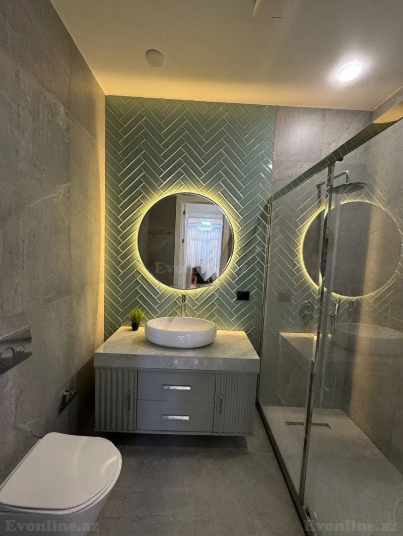 Satılır 4 otaqlı Mənzil Yeni tikili 125 m² Nəsimi r. - şəkil 21