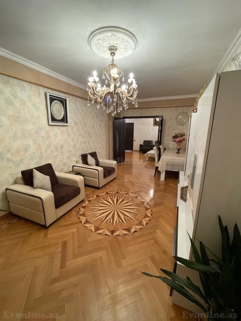 Satılır 3 otaqlı Mənzil Yeni tikili 130 m² Həzi Aslanov - şəkil 2