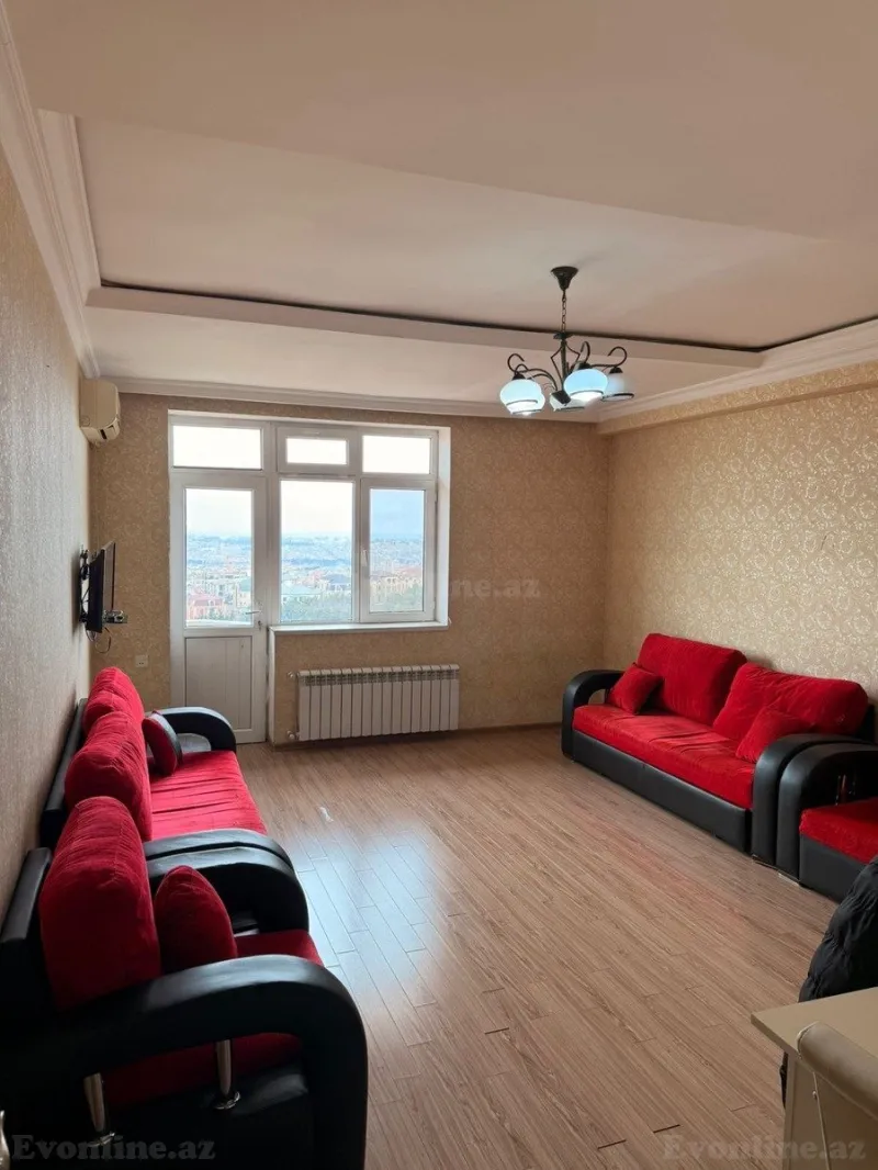 Kirayə verilir 2 otaqlı Mənzil Yeni tikili 83 m² Nizami r. - şəkil 3