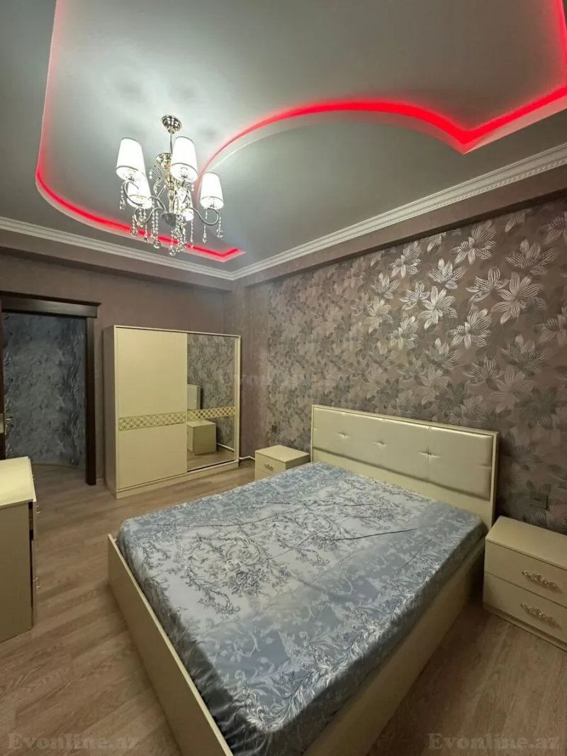 Kirayə verilir 2 otaqlı Mənzil Yeni tikili 75 m² Əhmədli - şəkil 2