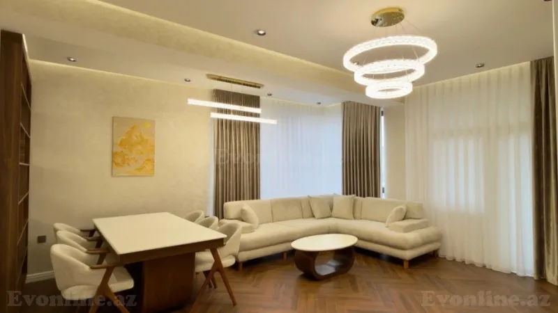 Satılır 3 otaqlı Mənzil Yeni tikili 140 m² Gənclik m. - şəkil 2