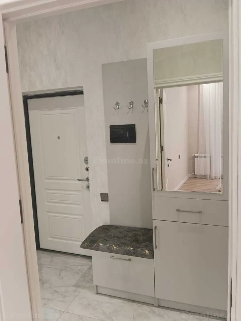 Kirayə verilir 3 otaqlı Mənzil Yeni tikili 70 m² Nərimanov r. - şəkil 8