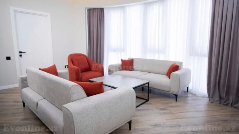 Kirayə verilir 2 otaqlı Mənzil Yeni tikili 60 m² Nardaran - şəkil 2