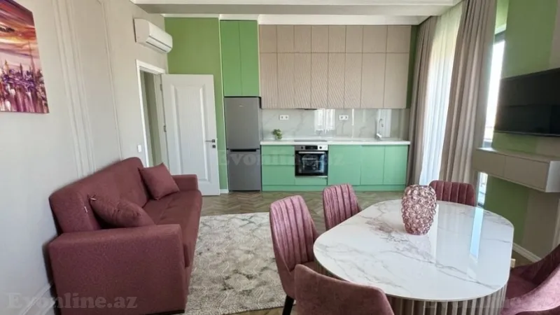 Kirayə verilir 3 otaqlı Mənzil Yeni tikili 100 m² Xətai m. - şəkil 2