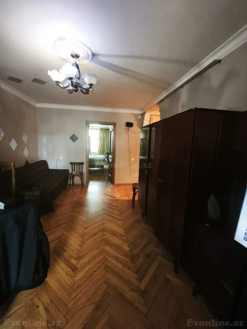 Kirayə verilir 2 otaqlı Mənzil Köhnə tikili 55 m² Nəriman Nərimanov m. - şəkil 2
