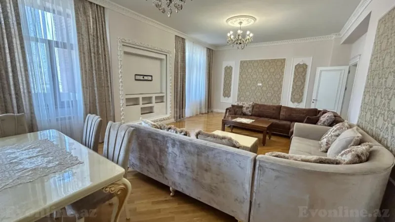 Kirayə verilir 4 otaqlı Mənzil Yeni tikili 170 m² Nəriman Nərimanov m.