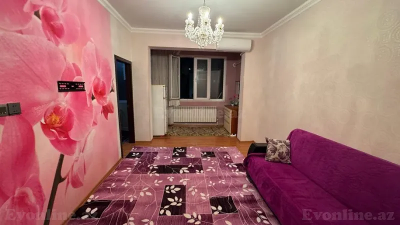 Kirayə verilir 2 otaqlı Mənzil Köhnə tikili 55 m² 5-ci mikrorayon