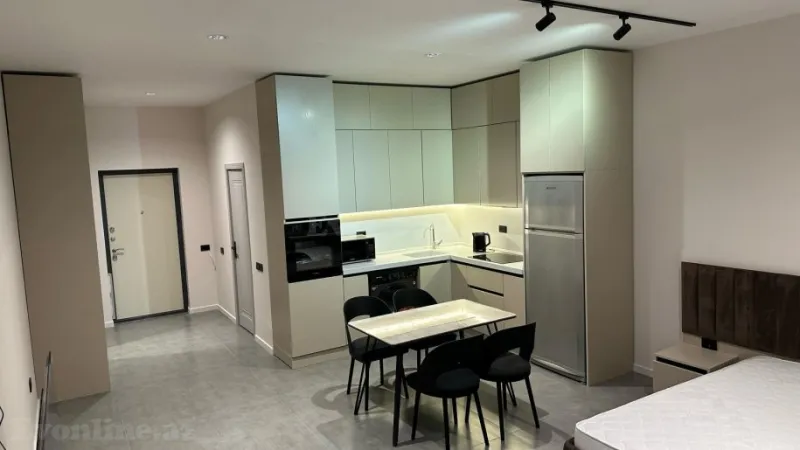 Satılır 1 otaqlı Mənzil Yeni tikili 57 m² Sabunçu r. - şəkil 3