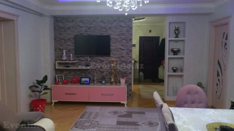 Satılır 3 otaqlı Mənzil Yeni tikili 103 m² Sabunçu r. - şəkil 2