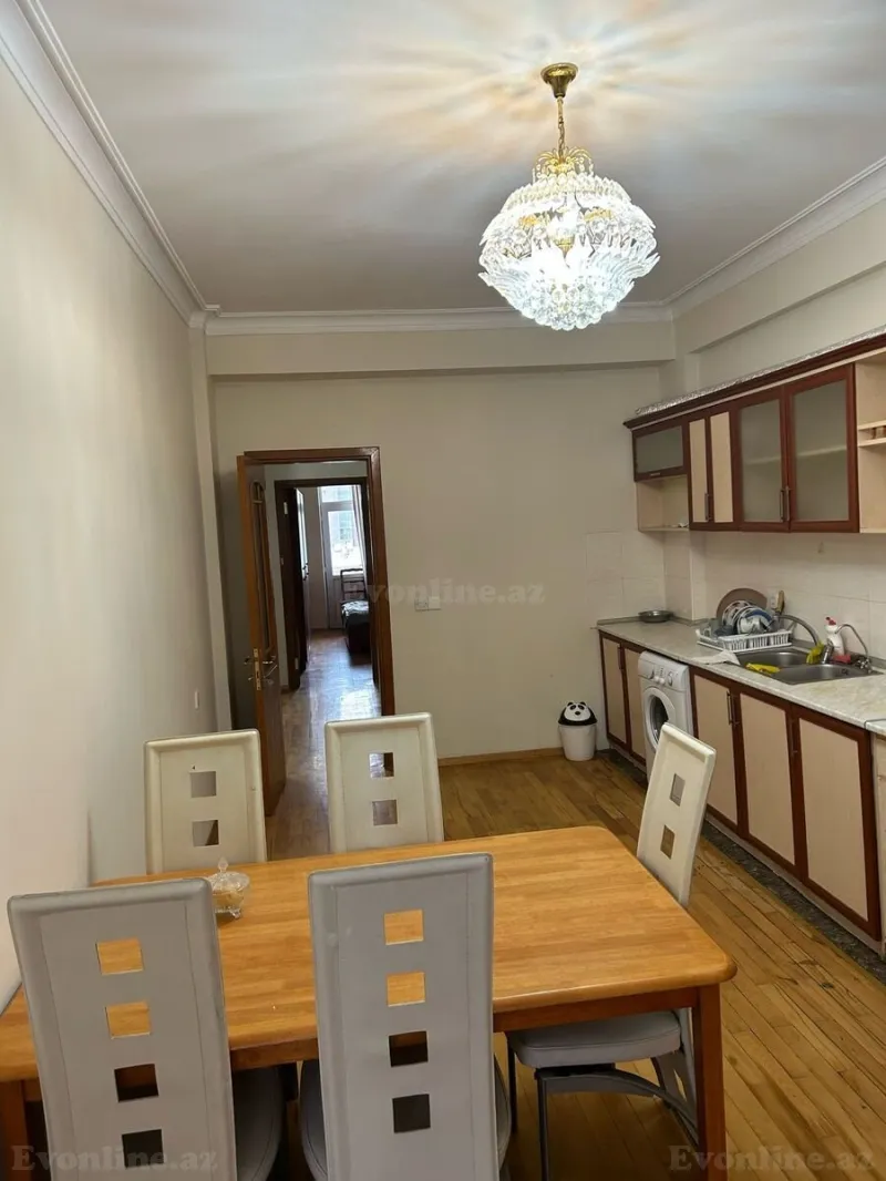 Kirayə verilir 3 otaqlı Mənzil Yeni tikili 130 m² Nizami m. - şəkil 5
