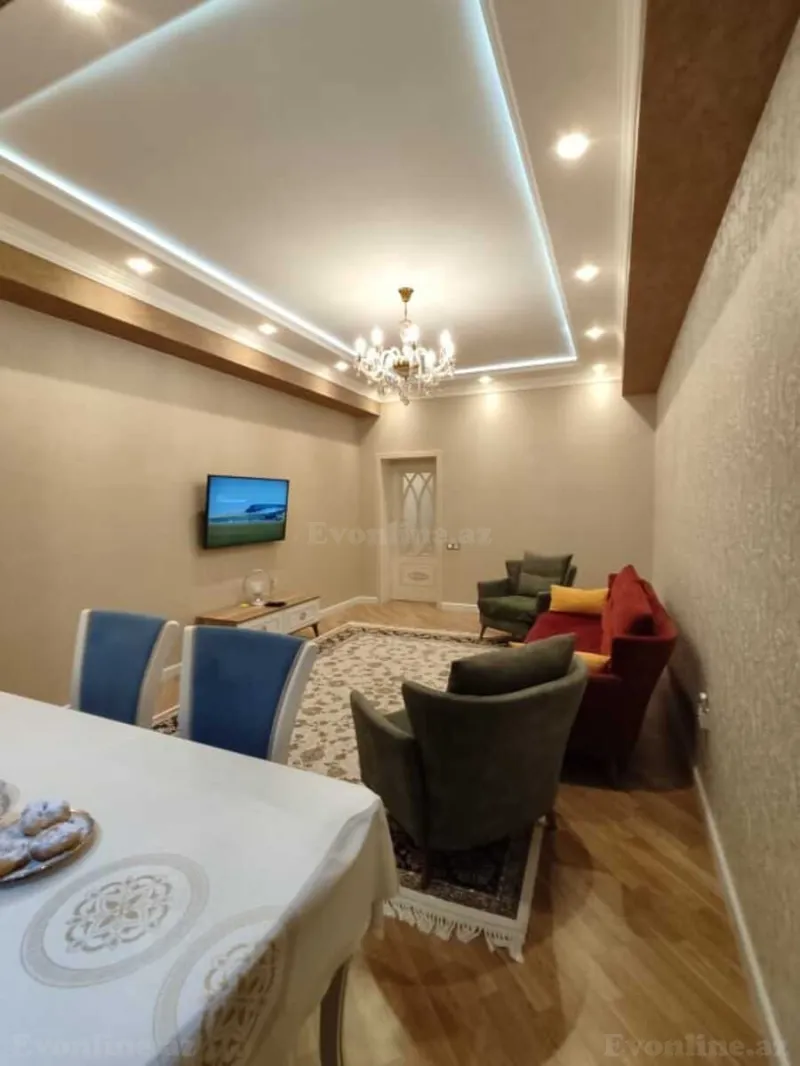 Kirayə verilir 2 otaqlı Mənzil Yeni tikili 65 m² Yasamal - şəkil 4