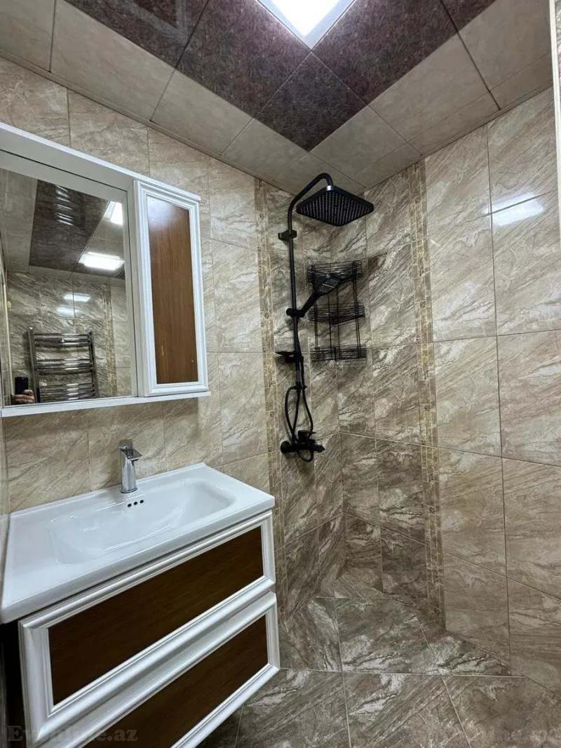 Satılır 2 otaqlı Mənzil Yeni tikili 50 m² Həzi Aslanov m. - şəkil 14